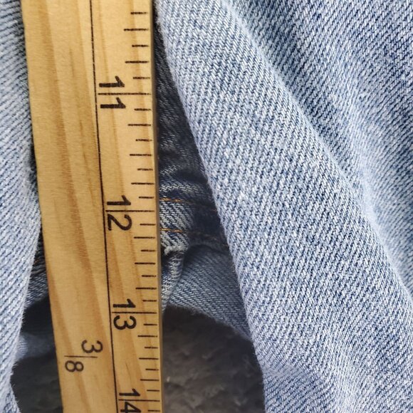 Levis Shorts Mens 36 Blue 550 Relaxed Fit 100% Cotton Denim USA Shorts - Picture 6 of 10